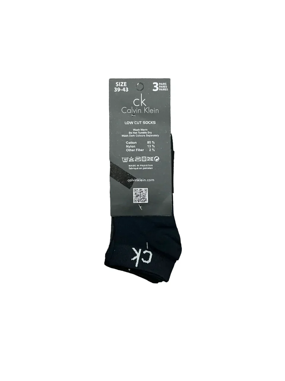 Branded CK  Cotton Ankle Socks (Pack Of 12 Pairs) - Image 3