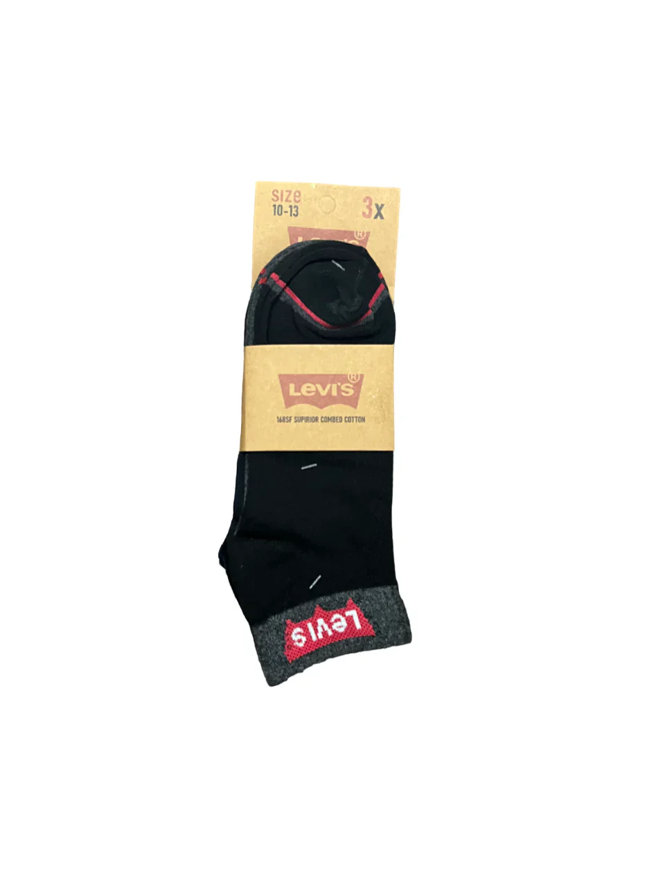 Branded Levi's  Cotton Ankle Socks (Pack Of 12 Pairs) - Image 5